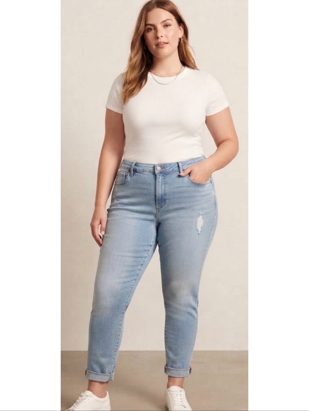 Sonoma Girlfriend Jeans Light Wash Size 12